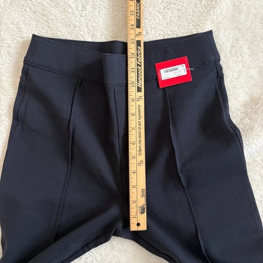 NWT SPANX PerfectFit Ponte Flare Pant Women's M Classic Navy Slimming Workwear - Picture 7 of 11
